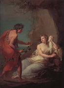 Angelika Kauffmann, Bacchus entdeckt die von Theseus Verlasene Ariadne auf Naxos